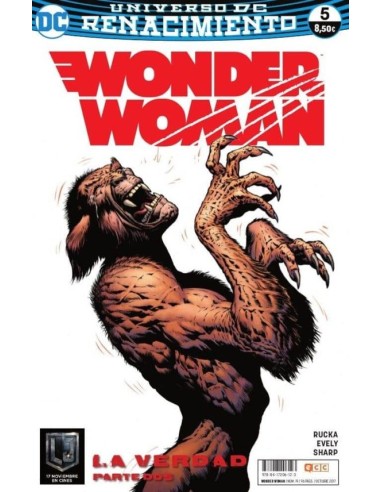 9788417206123SM SEGUNDA MANO    WONDER WOMAN Nº 19/5 (RENACIMIENTO)