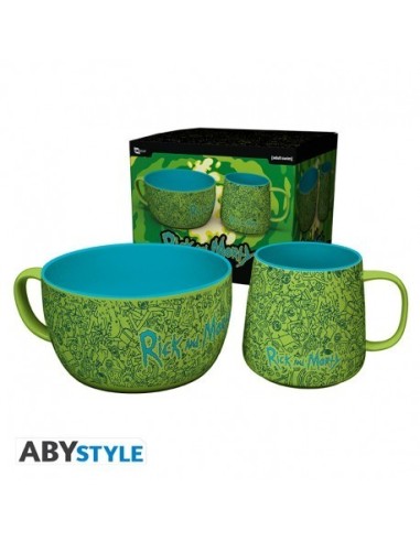RICK AND MORTY - Set desayuno  5028486485116 RICK AND MORTY - Set desayuno  5028486485116