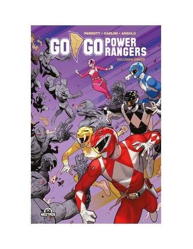 9788418955631 MOZTROS    GO GO POWER RANGERS 05 RYAN PARROT