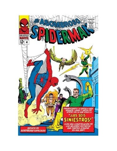 9788411505215 PANINI    BIBLIOTECA MARVEL 22 EL ASOMBROSO SPIDERMAN 04 STEVE DITKO 9788411505215 PANINI    BIBLIOTECA MARVEL 22 EL ASOMBROSO SPIDERMAN 04 STEVE DITKO