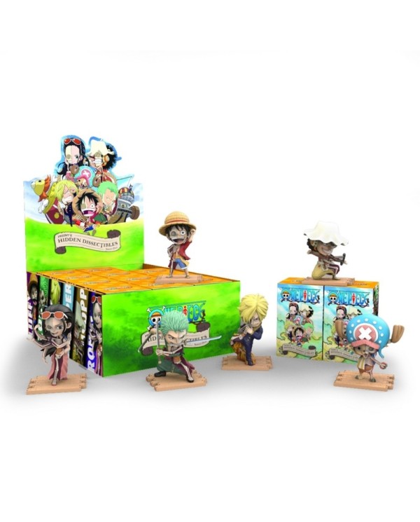 641489936338  SURTIDO MINI FIGURAS FREENY'S HIDDEN DISSECTIBLES ONE PIECE SERIES 01