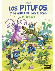 9788467962444  NORMA    LOS PITUFOS Y LA ALDEA DE LAS CHICAS INTEGRAL 1 PEYO CREATIONS