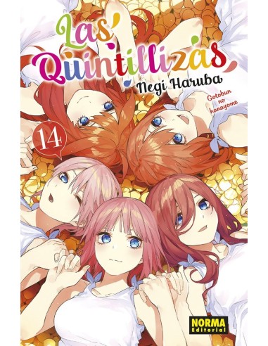 9788467949421  NORMA    LAS QUINTILLIZAS 14 NEGI HARUBA