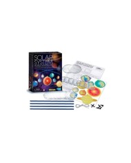 JUEGO 4M KIDZ LABS GLOW SOLAR SYSTEM MOBILE MAKING KIT 4893156032256