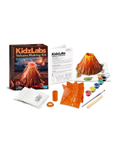 JUEGO 4M KIDZ LABS VOLCANO MAKING KIT 4893156032300