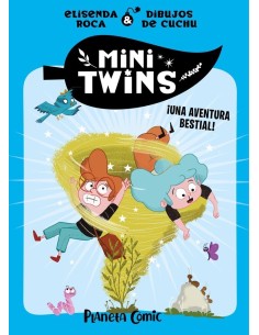 9788411408400  PLANETA COMIC    MINITWINS 1 UNA AVENTURA BESTIAL ROCA PALET ELISENDA 9788411408400  PLANETA COMIC    MINITWINS 1 UNA AVENTURA BESTIAL ROCA PALET ELISENDA
