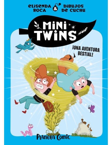9788411408400  PLANETA COMIC    MINITWINS 1 UNA AVENTURA BESTIAL ROCA PALET ELISENDA
