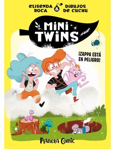 9788411408417  PLANETA COMIC    MINITWINS 2 ZAPPA CORRE PELIGRO ROCA PALET ELISENDA 9788411408417  PLANETA COMIC    MINITWINS 2 ZAPPA CORRE PELIGRO ROCA PALET ELISENDA