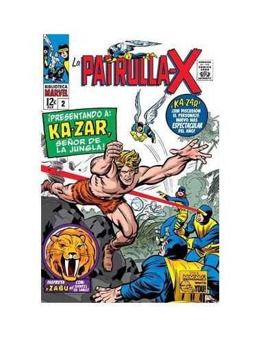 9788411506113 PANINI    BIBLIOTECA MARVEL 25 LA PATRULLA-X 2 JACK KIRBY