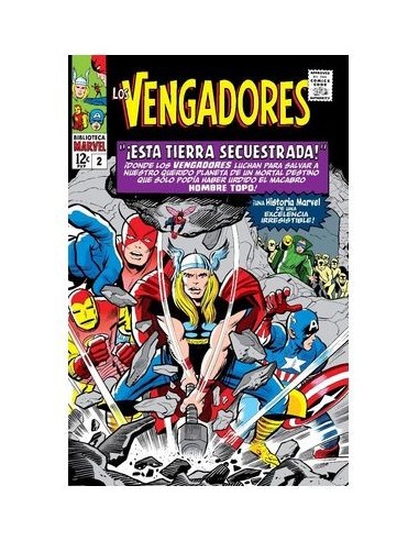 9788411506120 PANINI    BIBLIOTECA MARVEL 24 LOS VENGADORES 02 JACK KIRBY