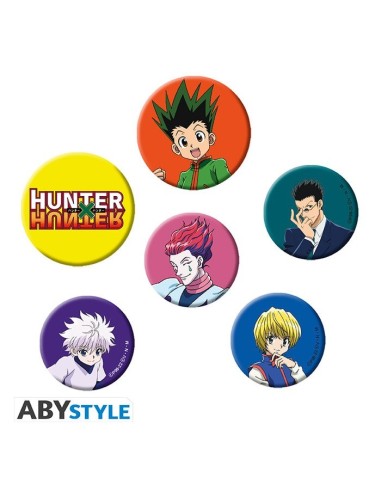 PACK DE CHAPAS HUNTER X HUNTER 5028486484607 PACK DE CHAPAS HUNTER X HUNTER 5028486484607