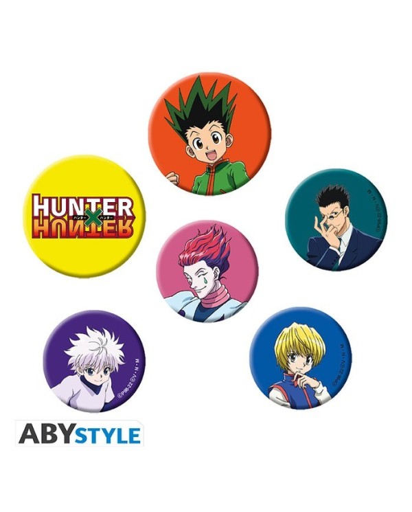 PACK DE CHAPAS HUNTER X HUNTER 5028486484607