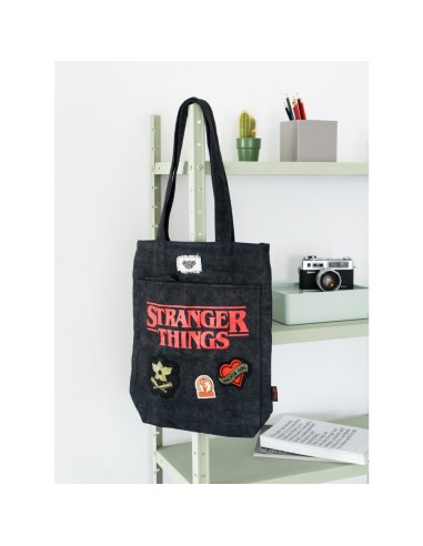 BOLSO DE TELA PREMIUM STRANGER THINGS 8435497271985 BOLSO DE TELA PREMIUM STRANGER THINGS 8435497271985