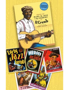 HÉROES DEL BLUES, EL JAZZ Y EL COUNTRY (ED. ESPECIAL)   9788419735423