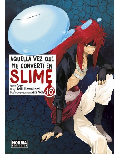 9788467962093  NORMA    AQUELLA VEZ QUE ME CONVERTI EN SLIME 18 FUSE/TAIKI KAWAKAMI
