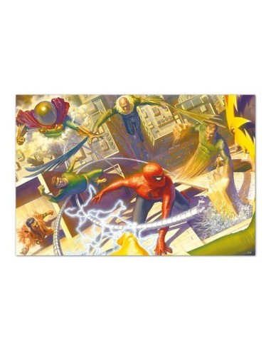 POSTER MARVEL SPIDER-MAN - SPIDER-MAN VS THE SINISTER SIX BY ALEX ROSS  8435497295783 POSTER MARVEL SPIDER-MAN - SPIDER-MAN VS THE SINISTER SIX BY ALEX ROSS  8435497295783