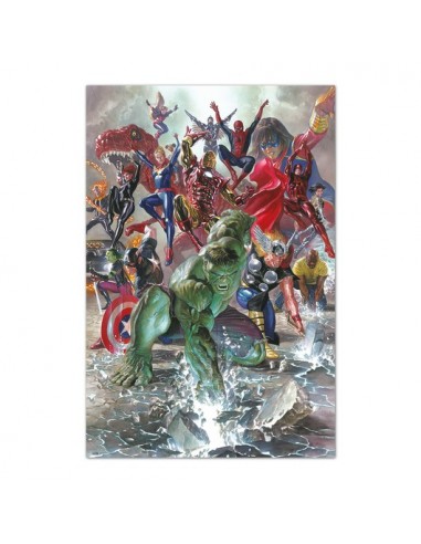 POSTER MARVEL LOS VENGADORES - MARVEL LEGACY BY ALEX ROSS 8435497295790