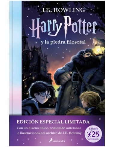 Harry Potter y la piedra filosofal (ed. 25 aniversario) 9788419275301 Harry Potter y la piedra filosofal (ed. 25 aniversario) 9788419275301