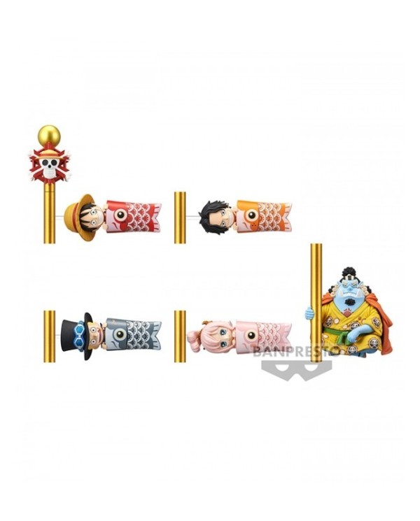 Figuras ONE PIECE WORLD COLLECTABLE FIGURE -CARP STREAMER 6 Cm  4983164197303