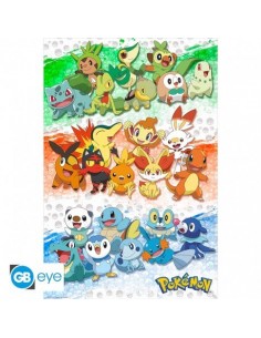 POKEMON - Poster Maxi 91.5x61 - First Partners  5028486489459