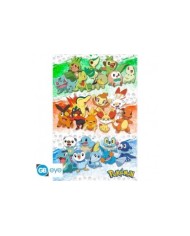POKEMON - Poster Maxi 91.5x61 - First Partners  5028486489459