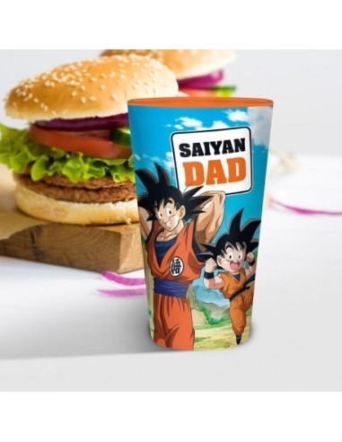 DRAGON BALL SUPER -Vaso - 400ml - SAIYAN DAD   3665361112259 DRAGON BALL SUPER -Vaso - 400ml - SAIYAN DAD   3665361112259