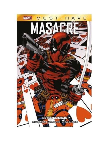 9788411504102 PANINI   MARVEL MUST HAVE. MASACRE: REYES SUICIDAS ADAM GLASS