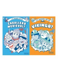 9788412565614 LIBROOKS  TE GUSTARIA SER UN CABALLERO MEDIEVAL O UN VIKINGO Varios Autores