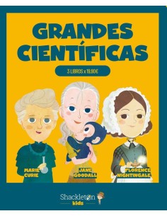 9788413611952 SHACKLETON KIDS  GRANDES CIENTIFICAS
PACK 3 LIBROS Varios Autores 9788413611952 SHACKLETON KIDS  GRANDES CIENTIFICAS
PACK 3 LIBROS Varios Autores