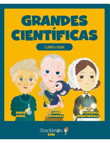 9788413611952 SHACKLETON KIDS  GRANDES CIENTIFICAS
PACK 3 LIBROS Varios Autores 9788413611952 SHACKLETON KIDS  GRANDES CIENTIFICAS
PACK 3 LIBROS Varios Autores