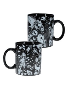TAZA XL DISNEY PESADILLA ANTES DE NAVIDAD BRILLA EN LA OSCURIDAD  5056577708981 TAZA XL DISNEY PESADILLA ANTES DE NAVIDAD BRILLA EN LA OSCURIDAD  5056577708981