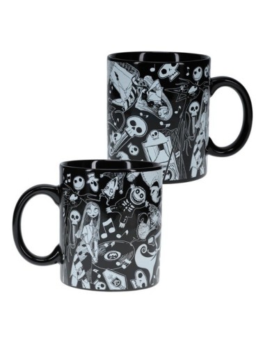 TAZA XL DISNEY PESADILLA ANTES DE NAVIDAD BRILLA EN LA OSCURIDAD  5056577708981 TAZA XL DISNEY PESADILLA ANTES DE NAVIDAD BRILLA EN LA OSCURIDAD  5056577708981