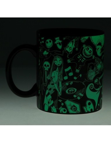 TAZA XL DISNEY PESADILLA ANTES DE NAVIDAD BRILLA EN LA OSCURIDAD  5056577708981 TAZA XL DISNEY PESADILLA ANTES DE NAVIDAD BRILLA EN LA OSCURIDAD  5056577708981