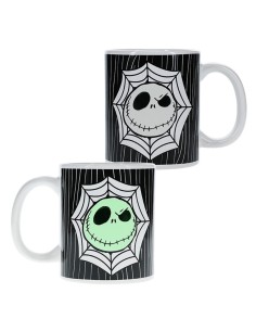 5056577716818 TAZA DISNEY PESADILLA ANTES DE NAVIDAD JACK BRILLA EN LA OSCURIDAD