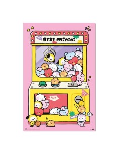 POSTER BT21 ARCADE MACHINE 8435497296223