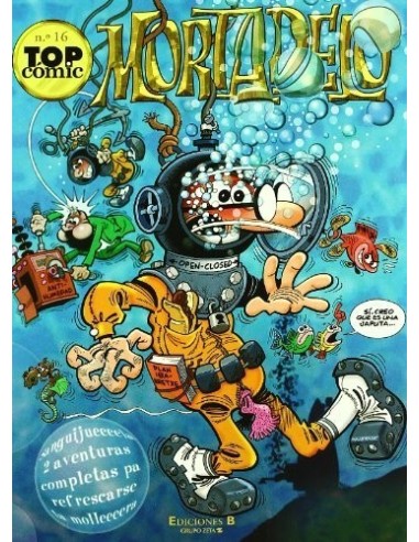 SEGUNDA MANO TOP COMIC MORTADELO 16  SM9788466622639