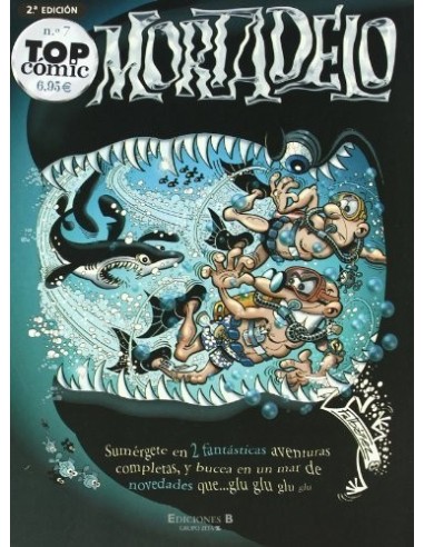 SEGUNDA MANO TOP COMIC MORTADELO 7  SM9788466611992