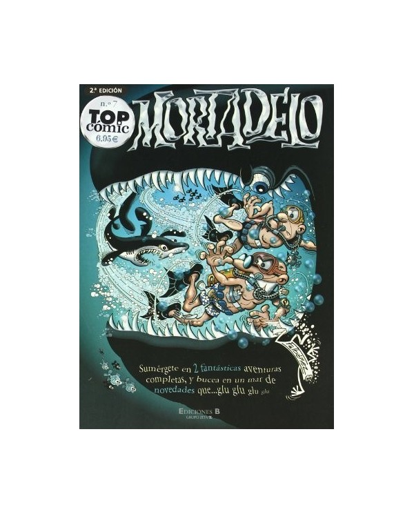 SEGUNDA MANO TOP COMIC MORTADELO 7  SM9788466611992