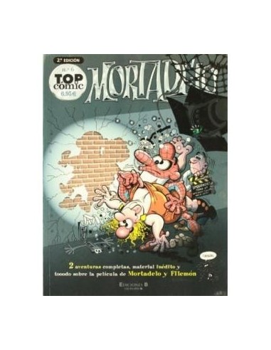 SEGUNDA MANO TOP COMIC MORTADELO 6  SM9788466611992