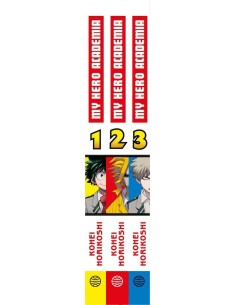 9788411610308  PLANETA COMIC  SHONEN STARTER SET MY HERO ACADEMIA 1 2 3 HORIKOSHI KOHEI 9788411610308  PLANETA COMIC  SHONEN STARTER SET MY HERO ACADEMIA 1 2 3 HORIKOSHI KOHEI