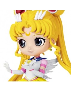 4983164198249 Figuras Pretty Guardian Sailor Moon Cosmos The Movie Q Posket ETERNAL SAILOR MOON Ver.A