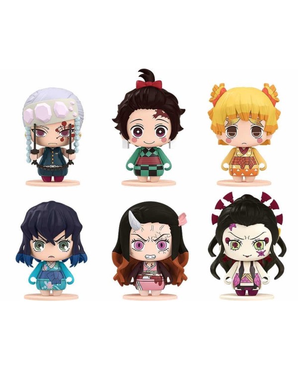 SURTIDO DEMON SLAYER POCKET MAQUETTE  FIGURAS 5 CM KIMETSU NO YAIBA PLASTIC FIGURES 4580590160606