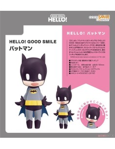 BATMAN FIGURA 10 CM DC HELLO! GOOD SMILE 4580590129795