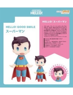 SUPERMAN FIGURA 10 CM DC HELLO! GOOD SMILE  4580590129801
