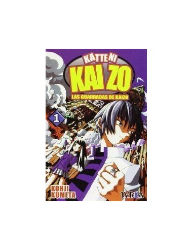 SEGUNDA MANO LAS GUARRADAS DE KAIZO 01 COMIC  9789871071869sm