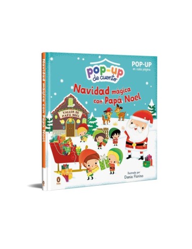 NAVIDAD MAGICA CON PAPA NOEL POP-UP DE CUENTO Cuentos Infantiles12,...