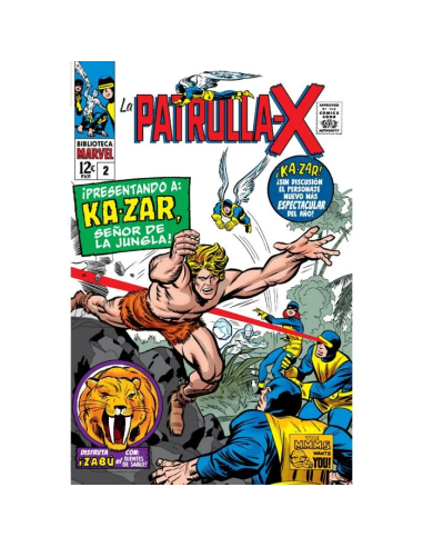 BIBLIOTECA MARVEL 25 LA PATRULLA X 2 1964 1965 9788411509381