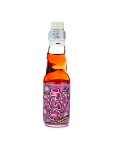 Bebida de Ramune Sabor Uva Negra  4902494210209 Bebida de Ramune Sabor Uva Negra  4902494210209