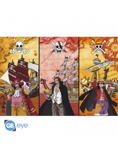 ONE PIECE - Poster Maxi 91.5x61 - Captains & Boats  3665361126591