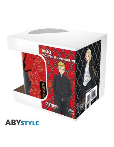 TOKYO REVENGERS - Taza- 320 ml - Draken, Takemichi, & Mikey 3665361122609 TOKYO REVENGERS - Taza- 320 ml - Draken, Takemichi, & Mikey 3665361122609